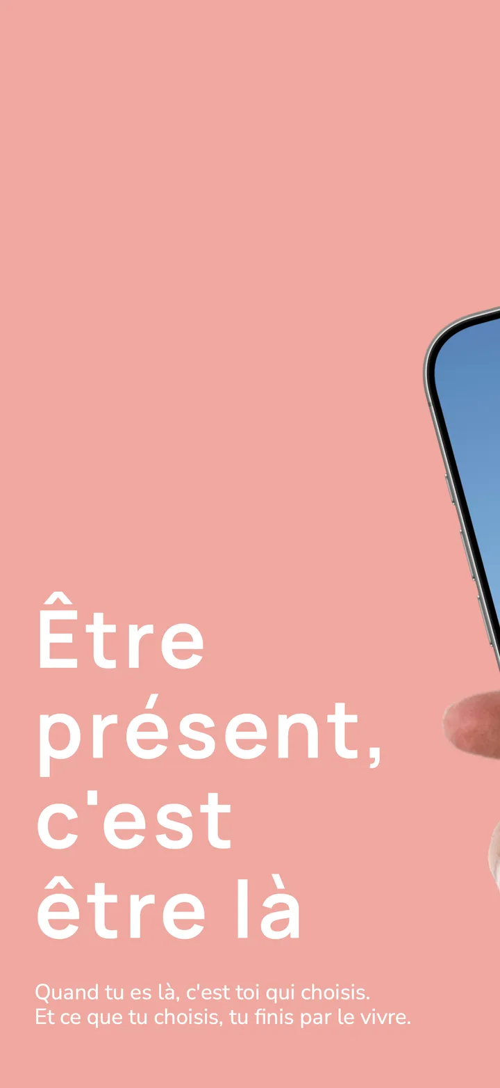 Être présent, c'est être là